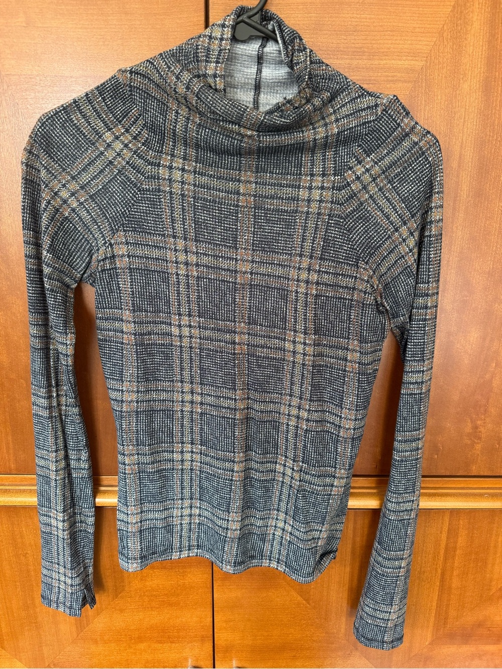 Rag & Bone Shaw Paneled Plaid top - Picture 2 of 5